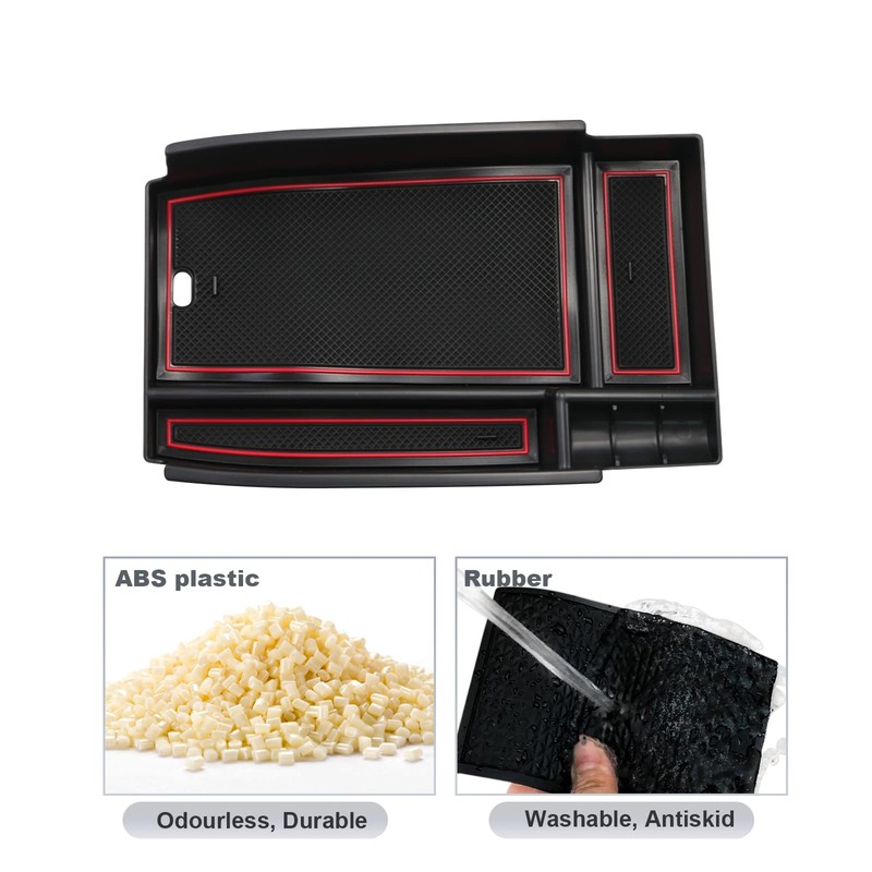 SKTU for 2020-2026 Ford Escape Center Console Organizer 2020-2025 Escape