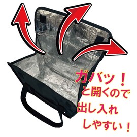 Insulated Eco Bag, Folding, Shopping, Excursions, Outdoors, Lunch Bag, Simple Design