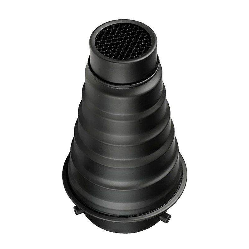 Soonpho Aluminum Alloy Conical Snoot Kit for Bowens Mount Strobe