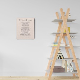 Ryeolo Bible Verse Wall Art, The Serenity Prayer Canvas Wall Art, Motivational Framed Canvas Wall Decor, Gifts for Christian, Christian Wall Art 12x16 Inches