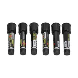 6Pcs Permanent Markers Convenient Safe Waterproof Vivid Color Quick Drying Coloring Markers for Adults Kids