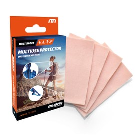 Mugiro Multi-Purpose Anti-Friction Protector. Multi Sport. Prevents Chafing and blisters Caused by Friction. 4 Adhesive Sheets 7x10 cm. Can be Cut to Size. Made in Spain.