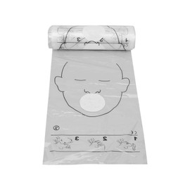 1 Roll First Responder CPR Barrier Barrier Cardiopulmonary Resuscitation Disposable Face Protection Emergency CPR Trainer