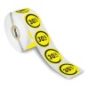 Etiqueta Circular Personalizada 4x4 Cm 1000 Pzs Logo Texto