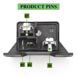 KwenPart 0332002156 Normal Open Power Relay, Replace V23232-a0001-y003, 12 V, 75 A, Pack of 1