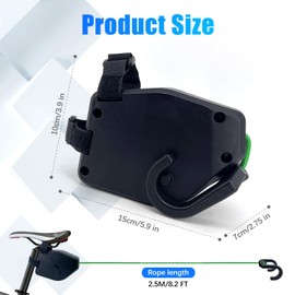 Retractable Bike Trailer for Kids Universal Bicycle Tow System for Outdoor Portable Bike Pull Rope Cycling Trailer Tools for Child Bike Mountain Bike Motorcycle