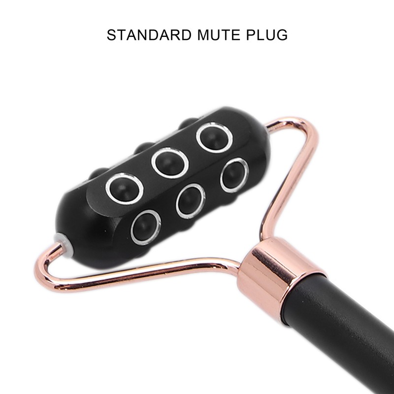 Terahertz Face Roller Power Stone Facial Beauty Roller Massager Gua