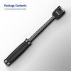 NEEWER 12"/30cm Telescoping Interview Mic Handle for Wireless Go, Lavalier