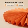 molicorl Outdoor Tissue Paper Flowers Hanging Fan Decorations