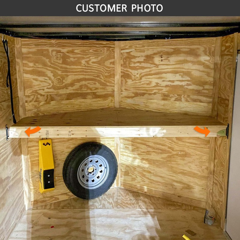 DC Cargo Mall Indoor E Track Tie-Down – 1-Slot Plate