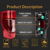 MiKaFex Left Driver Side Rear Tail Light Assembly Compatible with