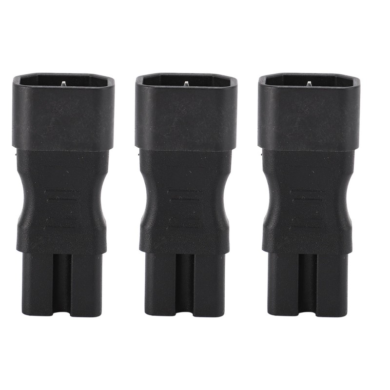 3PCS Comb Power Adapter IEC320 C14 to C15 PVC and