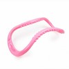 Textured Yoga Ring 1pc Pilates Equipment Yoga Wheel Pink 5ea