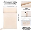 Boao 2 Pcs Canvas Lewis Ice Crusher Bag Reusable Crushed