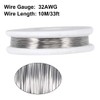 sourcing map 0.2mm 32AWG Heating Resistor Wire Wrapping Resistance Wires