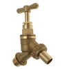 WRAS 1/2" BSP Brass Garden Tap, BS1010 Compliant Outside Tap,