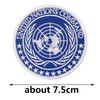 2 Pack Embroidered Patches United Nations Command Badge with Hook