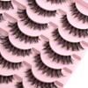 FARRED Cat Eye Lashes False Eyelashes Short Wispy Lash Strips