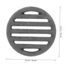 NOLITOY Round Fire Pit Grate Round Grate for Indoor Outdoor