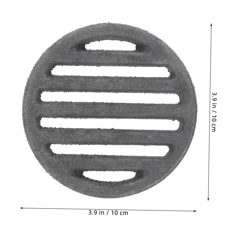 NOLITOY Round Fire Pit Grate Round Grate for Indoor Outdoor