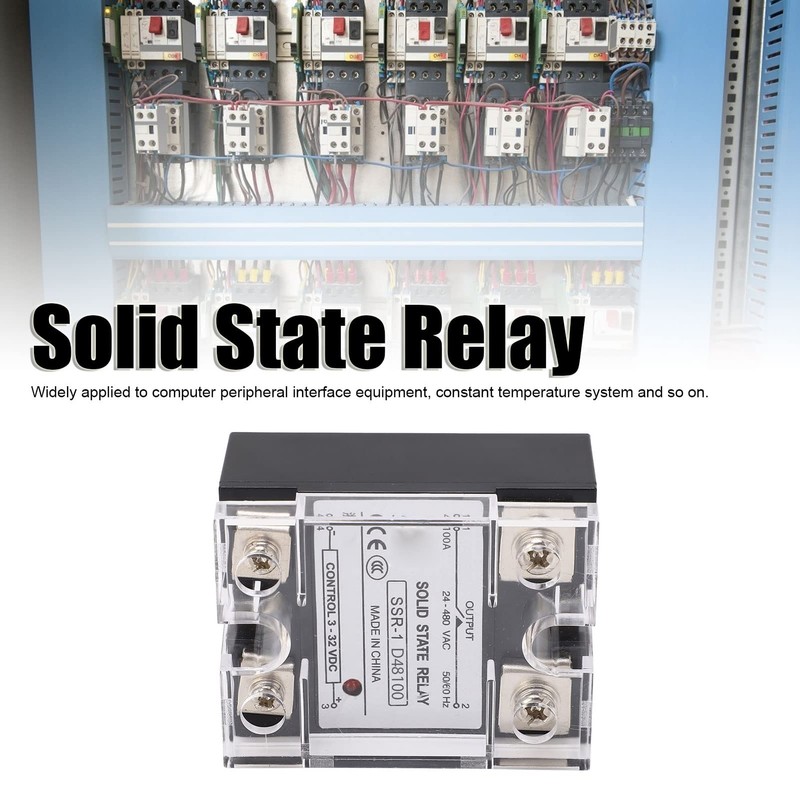 Solid State Relay Module, SSR-1 D48100 100A Solid State Relay
