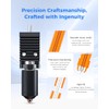 Creality Creality Official K2 Plus Ceramic Heating Block Kit, Quick Swap Nozzle Kit, 350 High Temperature Resistant, High Thermal Conductivity, All-Metal Integrated Nozzle Kit for K2 Plus 3D Printer