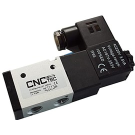 3/2 Way Pneumatic Valve 24 Volt 1/4 Inch 1.5-8 Bar 3/2 Way Solenoid Valve Industrial Quality