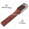 SHOWERORO 2pcs Fish Scale Scrapers Fish Descaler Long Handle Easy