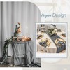 6 Pack Grey Cheesecloth Table Runner Gauze Table Runner 10FT