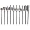 Mesee 10 Piece Carving Cutter Set, Carbide Burr Set, Rotary