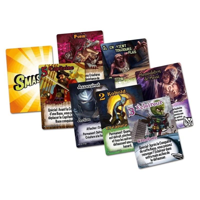 Smash Up French Version + 1 Blumie Deaps (Base +