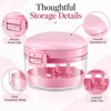 2-in-1 Retainer & Denture Case for Daily Storage – Multi-Layer
