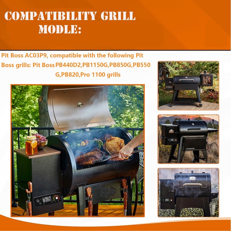 AC03P9 PB1100PS1 Control Board Replacement for Pit Boss Grills and