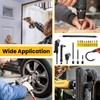 17-Piece Angle Screwdriver Attachment, 105° Angle Attachment for Cordless Screwdriver,