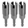 HARFINGTON 3pcs H12 Wing Nut Driver 12mm Metric 6-Points Socket