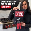 America Fire Blanket, Fire Blanket (1pk) Puts Out Fires in