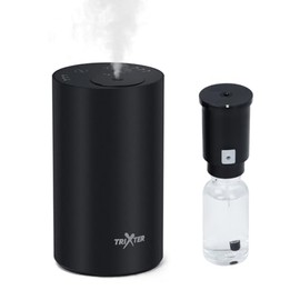 TRIXTER Difusor de Aromas para Carros, Mini Difusor de Esenciales sin Agua Recargable Inteligente, Temporizador de 1/2/3H, Ambientador Difusores de Aromaterapia Inalámbrico para Automóviles Escritorio