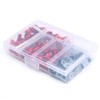 ANCLLO 158pcs Motorcycle Fairing Bolts Kit M5 M6 Body Bolts
