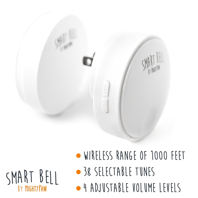 Mighty Paw Smart Bell 2.0, Dog Doorbell for Potty Communication,