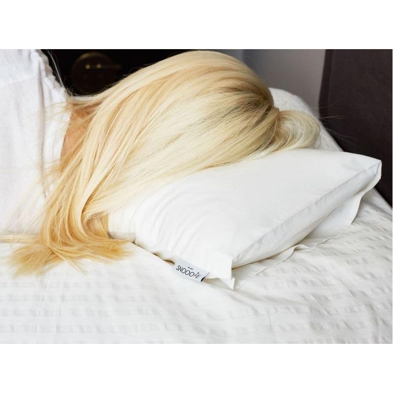 SnooozeGo Mini Travel Pillow – Soft Supportive Bed Pillows for