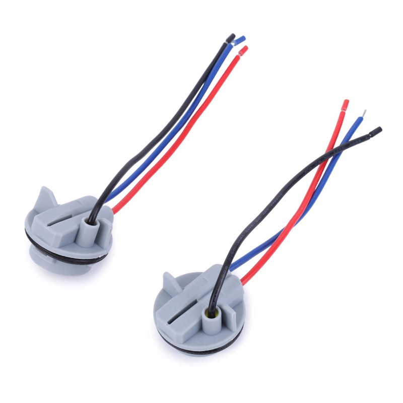 Unbranded 2PCS 1157 2357 LED Pig Tail Plug Stop Brake