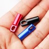 4 Pack Aluminum Presta Valve Caps for Bikes - Tubeless