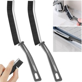 Vicloon Crevice Cleaning Brush, 2PCS Gap Brush, Hard Bristle Crevice Cleaning Brush, Multifunctional Gap Cleaning Brush Tool, Crevice Cleaning Tool for Kitchen, Windows Groove, Tiles & Faucets