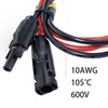 iHaospace Solar Cable 6 mm2 10AWG Solar Plug to XT60