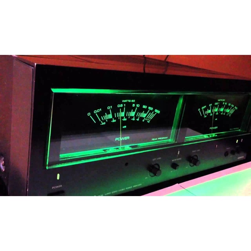 Onkyo (4)(14v-LED GREEN AXIAL LAMPS)VU METER/BULB/M50