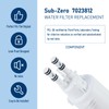 PERCOLA 7023812 Water Filter Compatible with Sub-zero 7023811, 7023812, 7005017,