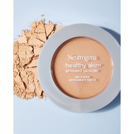 Neutrogena Healthy Skin Pressed Makeup Powder Compact with Antioxidants & Pro Vitamin B5, Fair 10,.34 oz, Pack of 2