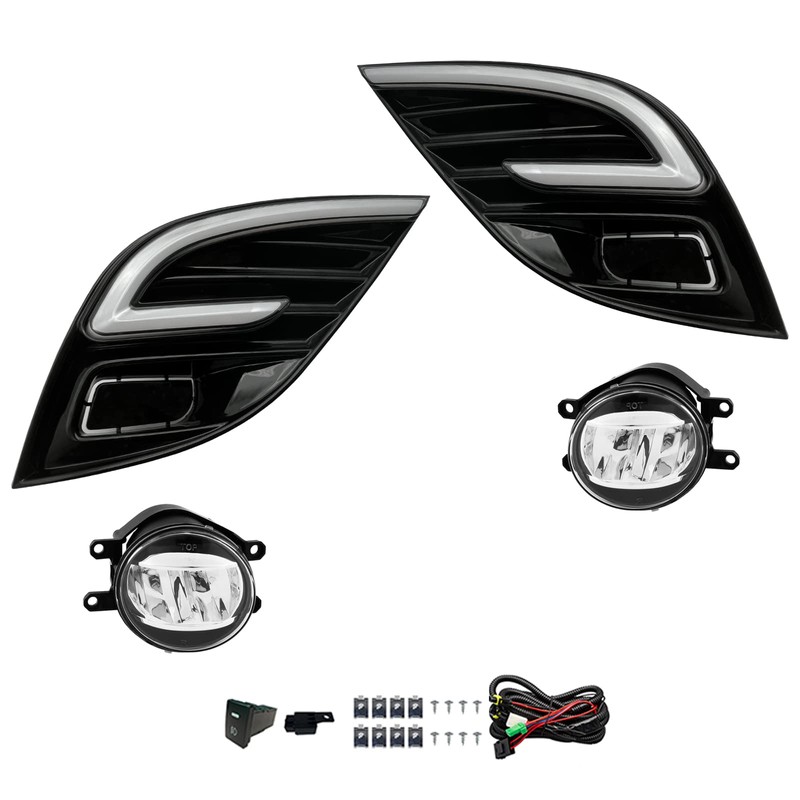 LED Fog Lights Compatible with 2018 2019 2020 Toyota Camry