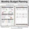 Budget Planner - Monthly Budget Book 2024 with Expense &