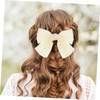 Baluue 2pcs Cute Bow Hairpin for Girls Hair Clips Bows
